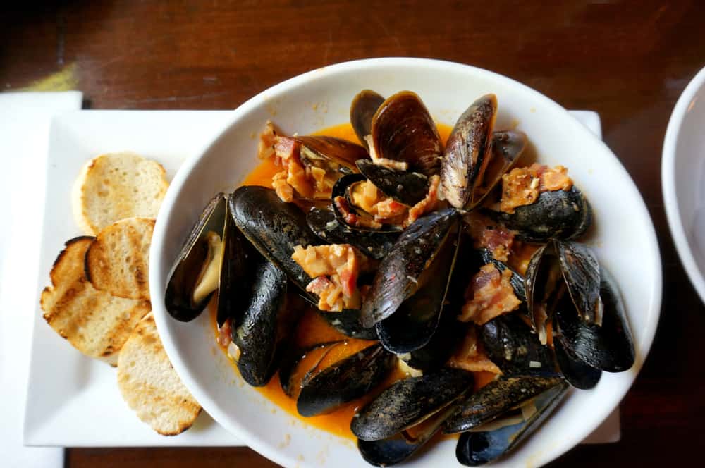 for starters order the mussels