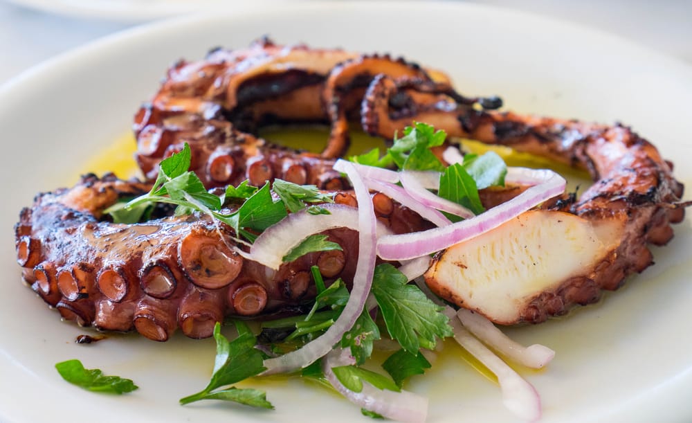 at s3 you can try the grilled octopus