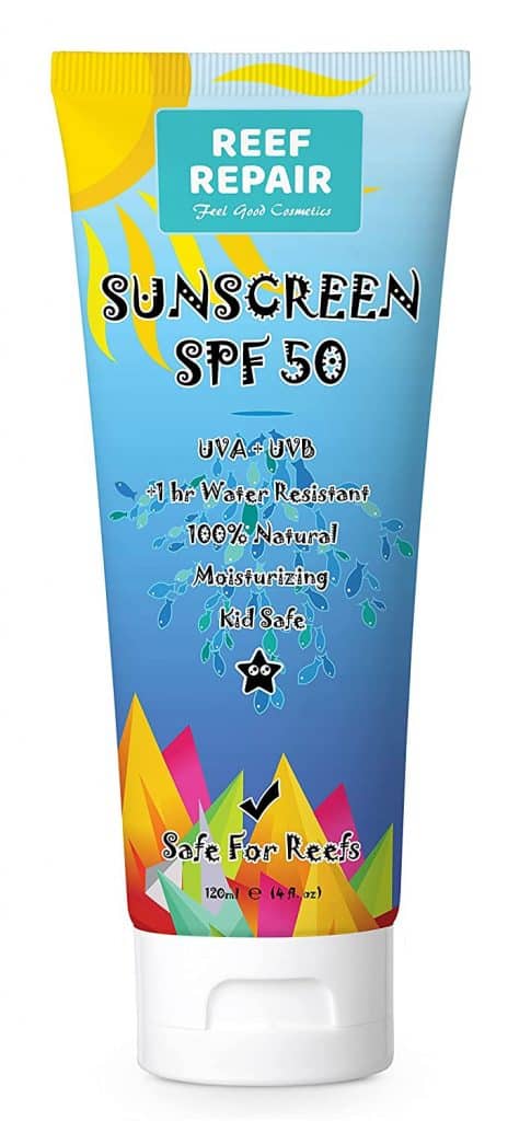 This sunscreen is not only safe for your skin, but it won't harm the plant and wildlife. 