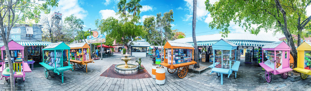 Mallory Square features vibrant shops, stands, cafes and more to stroll through. It is perfect for Key West in December!