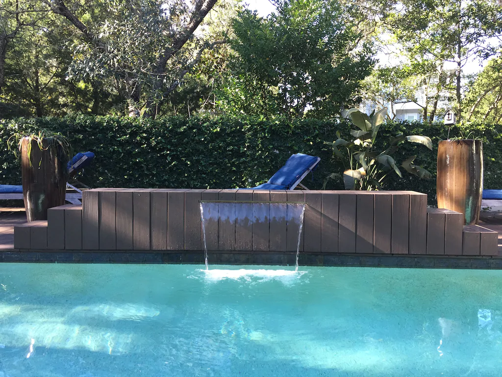 A pool in one of the Seaside Florida Rentals