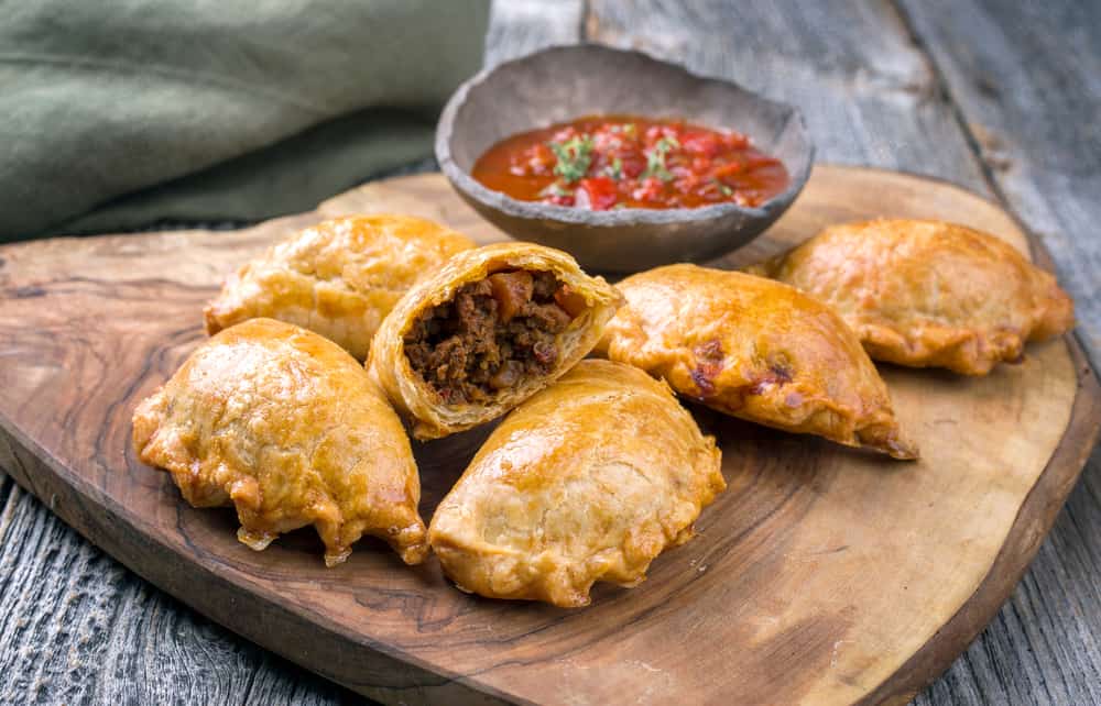 Empanadas at the best Cuban restaurants in Miami. 