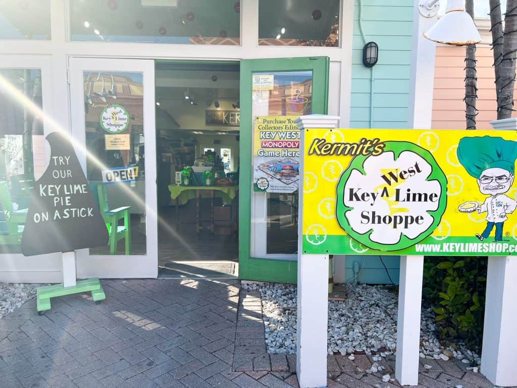 Come tr one of the local spots to eat like Key West Lime Shoppe