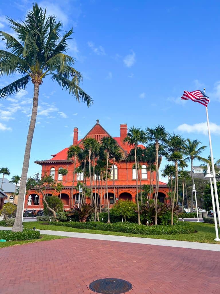 mallory square is a red brick building and the center of key west itinerary 