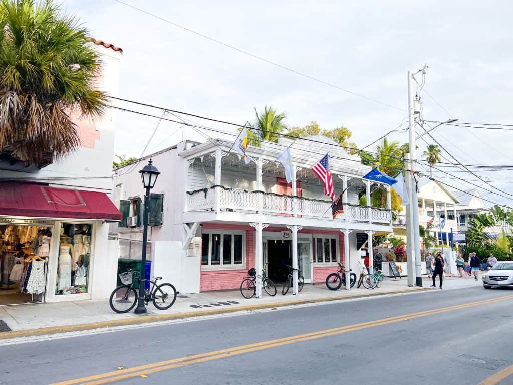 the walking streets of key west