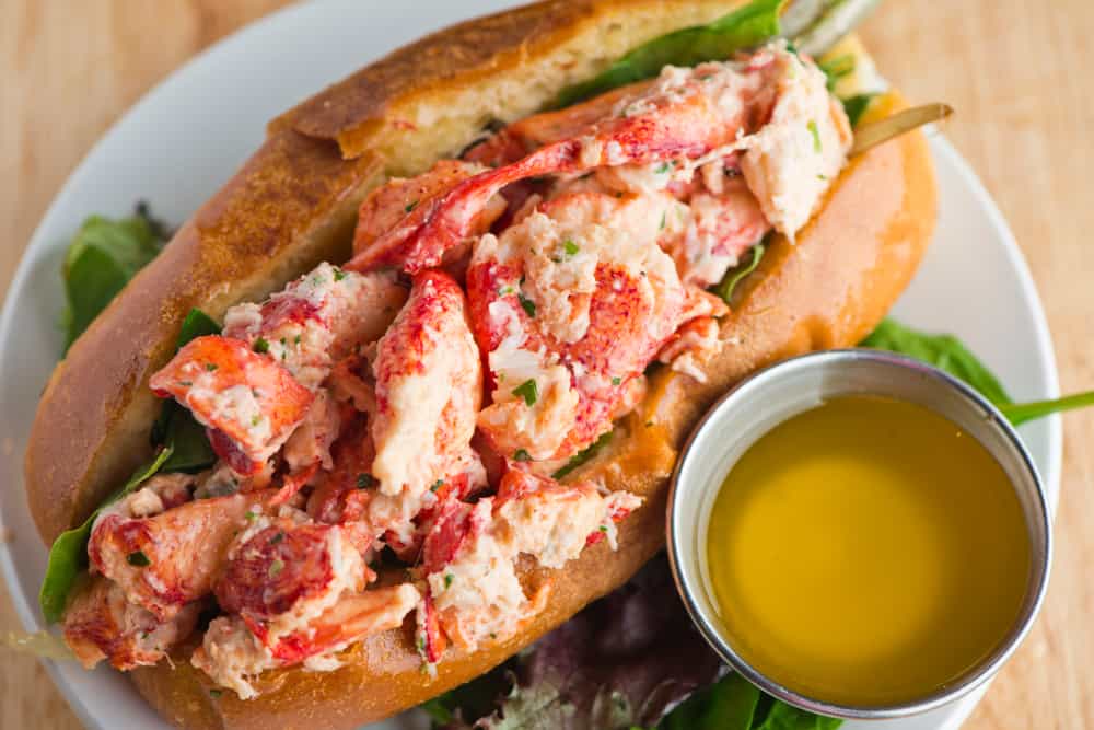 The New England Styled lobster roll-- complete with a side of dipping butter-- can be found even in Southwest Florida! Check out some of the restaurants in Sanibel that ship their food from Boston! 