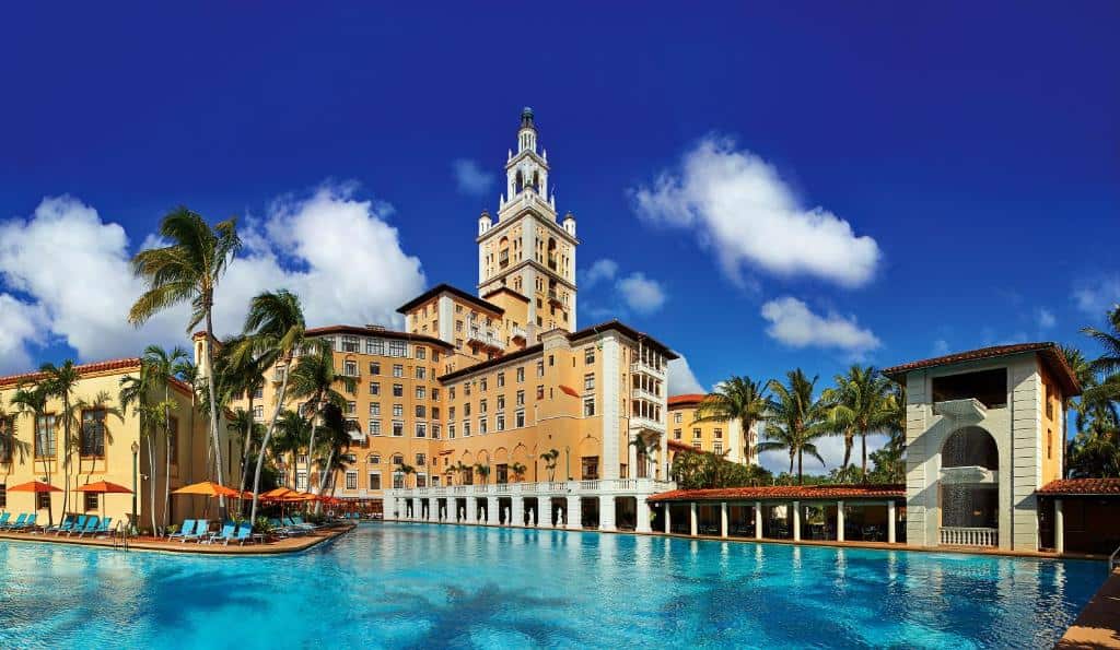 the Biltmore hotel is one of the historical places to stay in Miami