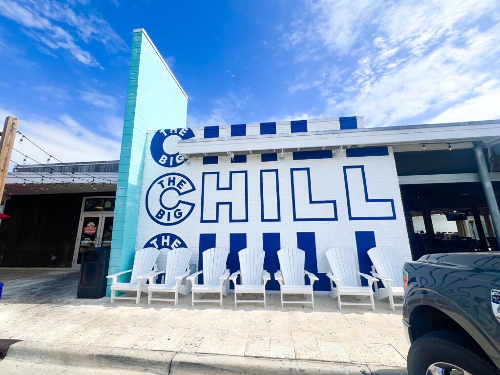 The big chill is the perfect spot to hang out , listen to live music, dine and more