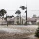 homes with houses that are flooding in a hurricane in florida