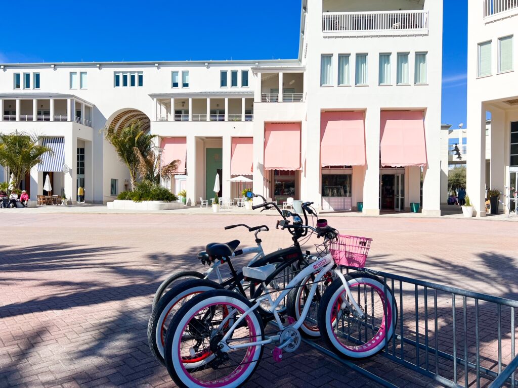 Biking is very popular along 30A